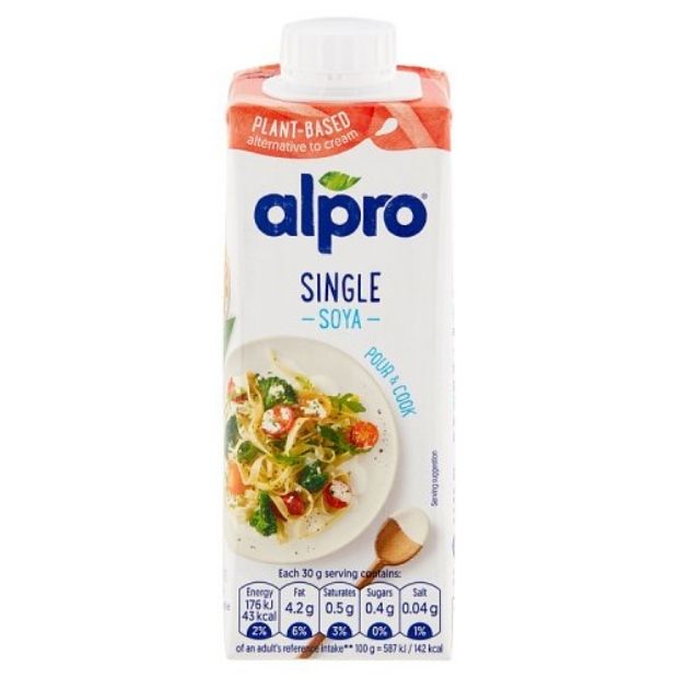 Alpro Single Soya Cream 250g
