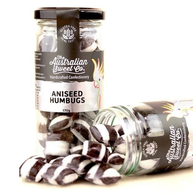 Australian Sweet Co Humbugs Aniseed 170g