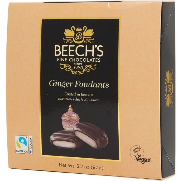 Beech's Fine Chocolates Fondants Ginger 90g