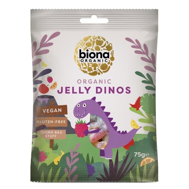 Biona Organic Jelly Dinos 75g