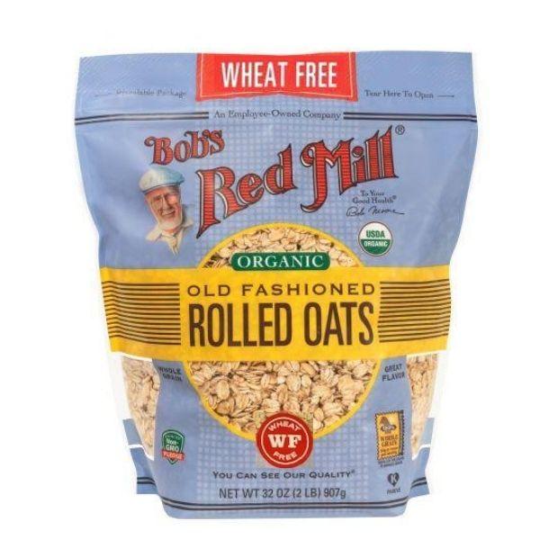 Bobs Red Mill Rolled Oats Pure Organic 907g