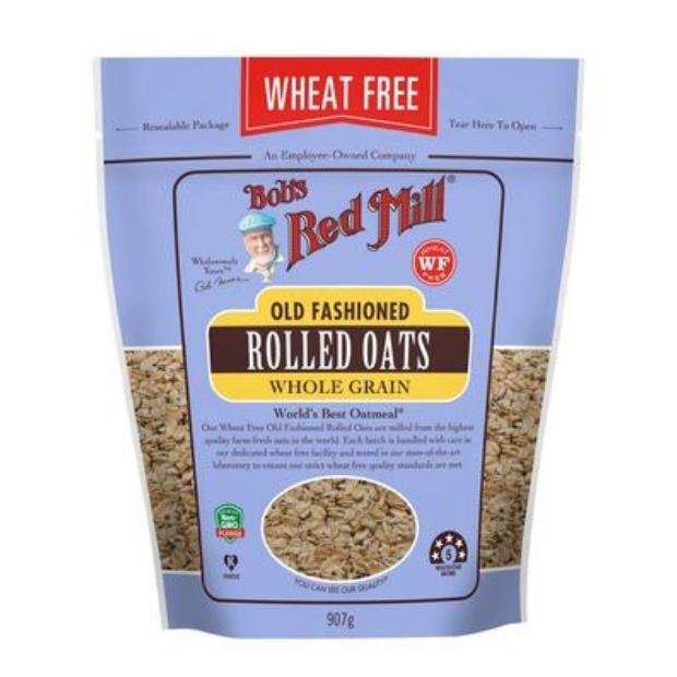 Bobs Red Mill Rolled Oats Pure 907g - Happy Tummies