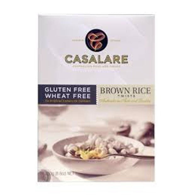 Casalare Gluten Free Brown Rice Twists 250g - Happy Tummies