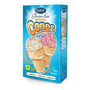 Eskal Gluten Free Ice Cream Cup Cones 60g - Happy Tummies