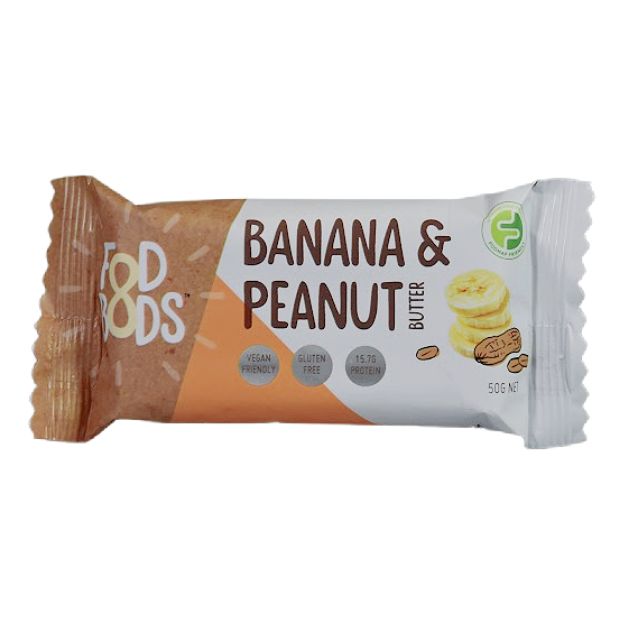Fodbods Protein Bar Banana & Peanut Butter 50g