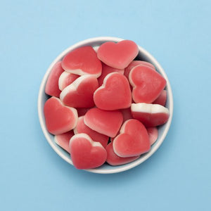 Free From Family Co Lollies Strawberry Hearts