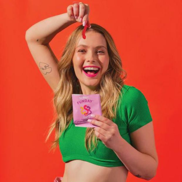 Funday Fruity Flavoured Gummy Snakes 50g