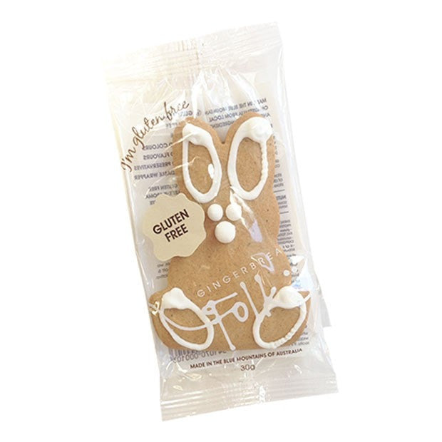 Gingerbread Folk Gingerbread Bunny 30g - Happy Tummies