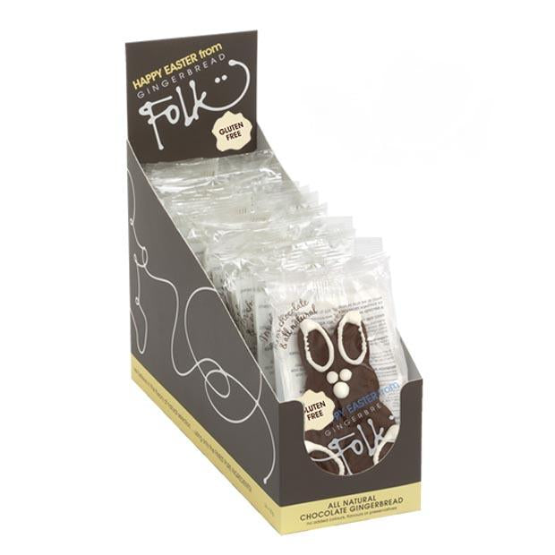 Gingerbread Folk Gingerbread Bunny Chocolate 30g - Happy Tummies