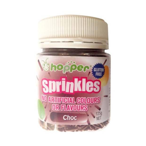 Hopper Sprinkles Chocolate 125g - Happy Tummies