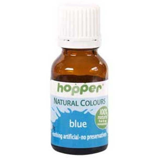 Hopper Natural Food Coloring Blue 20g - Happy Tummies
