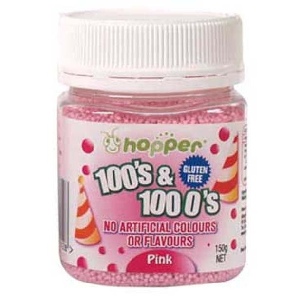 Hopper 100s & 1000s Pink 150g - Happy Tummies