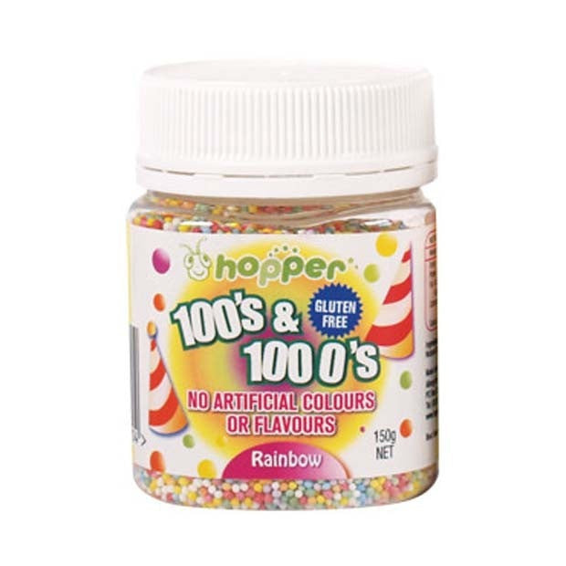 Hopper 100s & 1000s Rainbow 150g - Happy Tummies