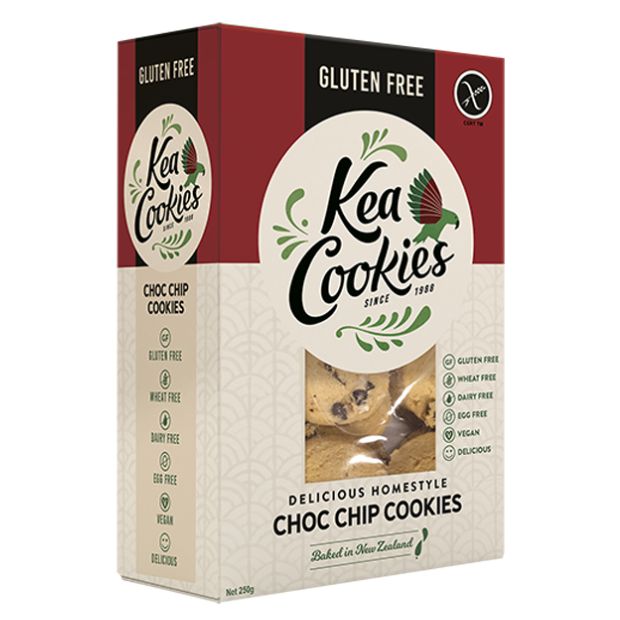 Kea Cookies Choc Chip Cookies 250g