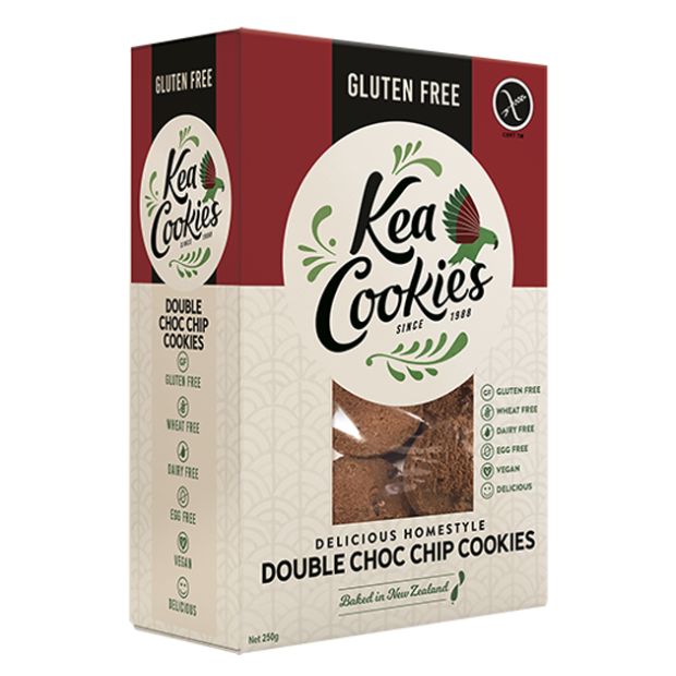 Kea Cookies Double Choc Chip Cookies 250g
