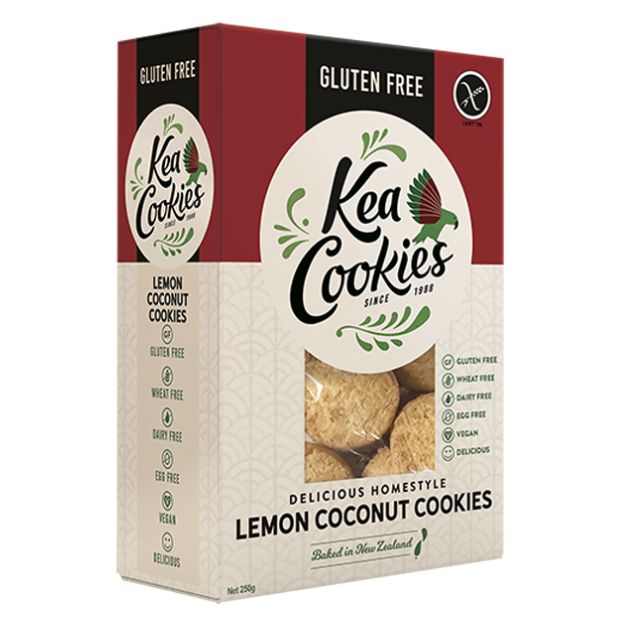 Kea Cookies Lemon Coconut Cookies 250g
