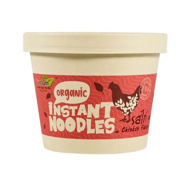 Lum Lum Organic Instant Noodles Chicken 75g