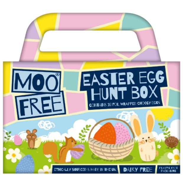 Moo Free Easter Egg Hunt Box 100g