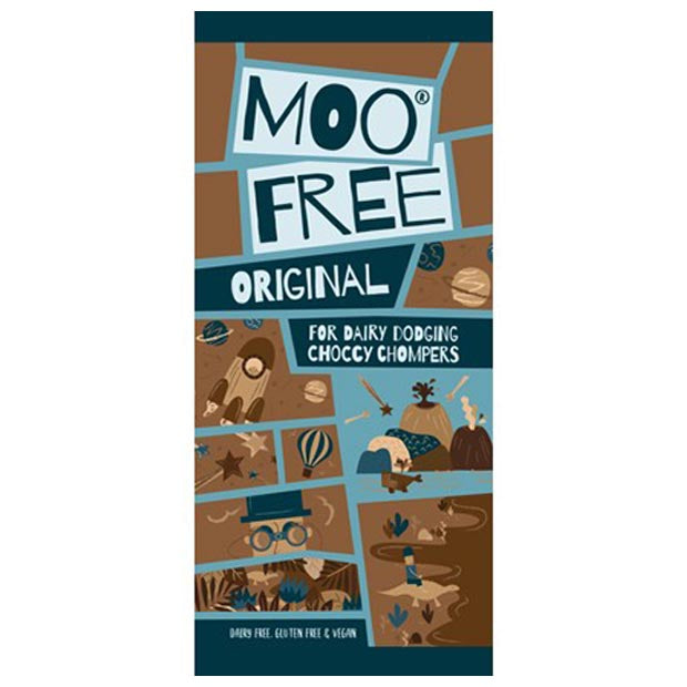 Moo Free Chocolate Bar Original 80g