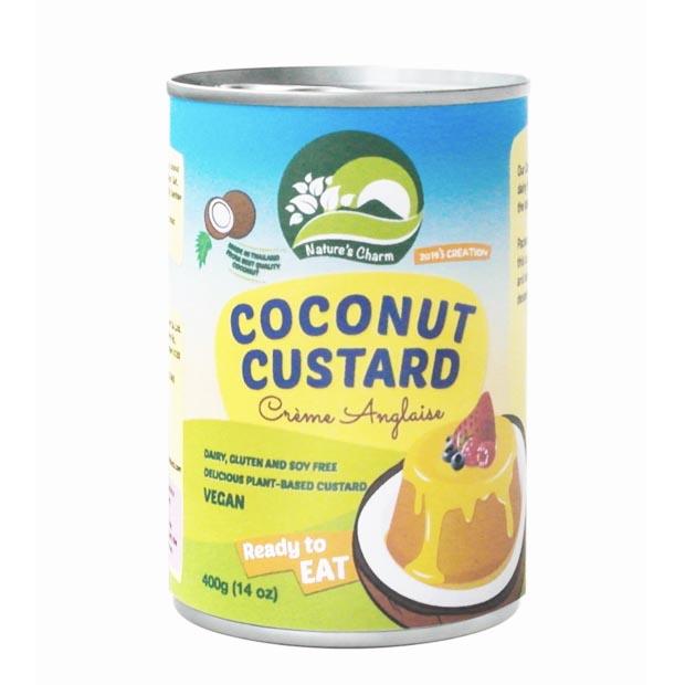 Natures Charm Coconut Custard 400g - Happy Tummies