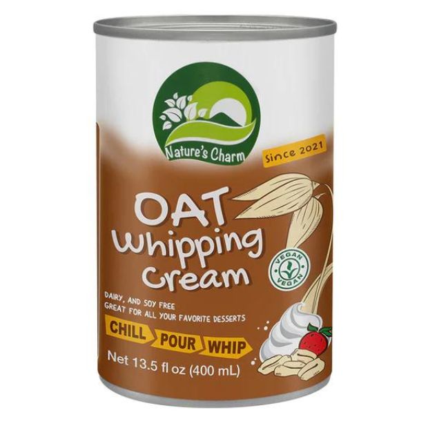Natures Charm Oat Whipping Cream 400ml