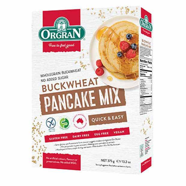 Orgran Buckwheat Pancake Mix 375g - Happy Tummies