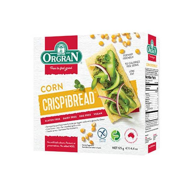 Orgran Corn Crispibread 125g - Happy Tummies