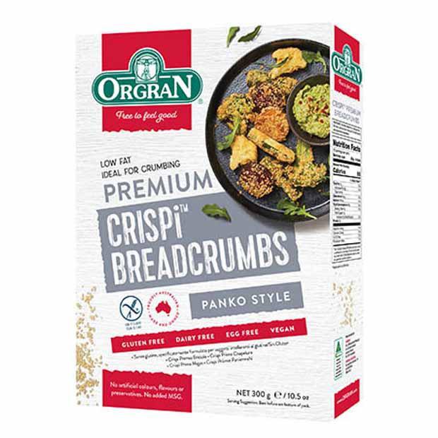 Orgran Premium Crispi Breadcrumbs 300g - Happy Tummies