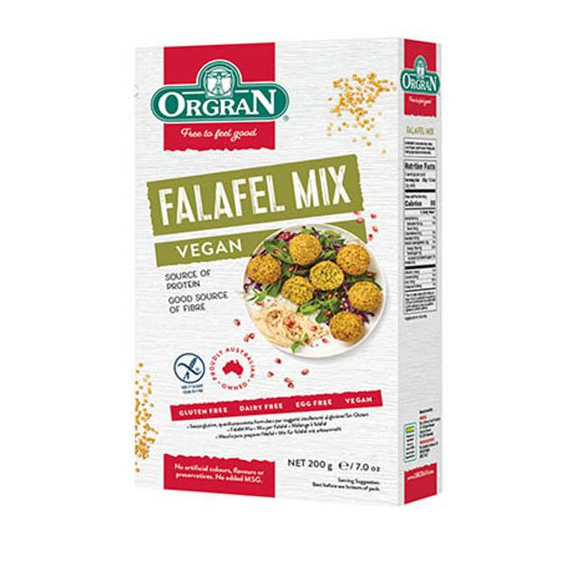 Orgran Gluten Free Falafel Mix 200g - Happy Tummies