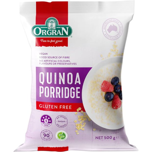 Orgran Porridge Quinoa 500g