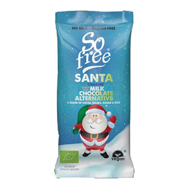 Plamil Organic Dairy Free Chocolate Santa 20g - Happy Tummies