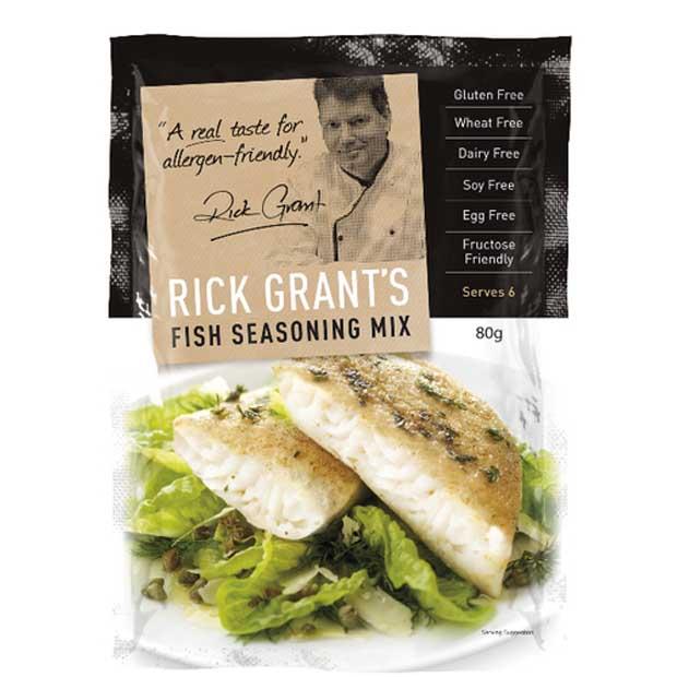 Rick Grant's Fish Seasoning Mix 80g