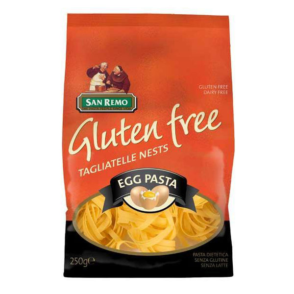 San Remo Gluten Free Tagliatelle Nests Egg Pasta gluten free pasta
