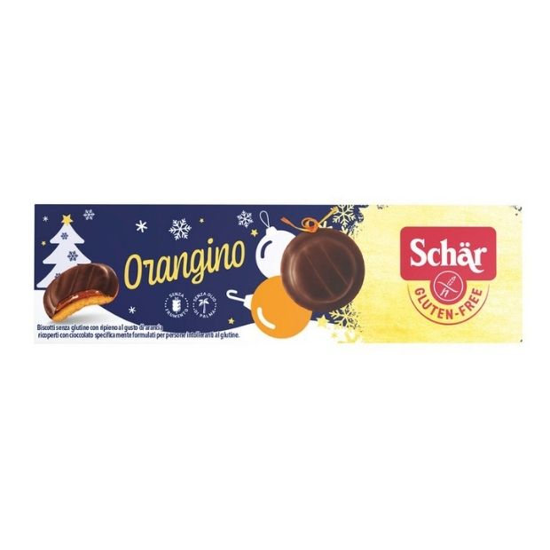 Schar Christmas Orangino Biscuits 150g