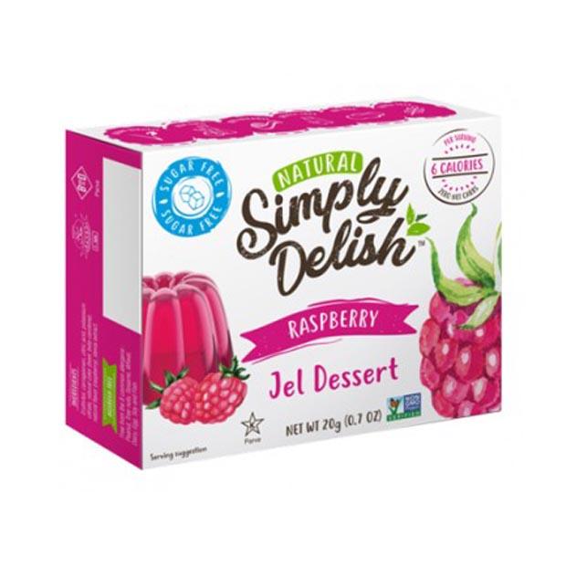 Simply Delish Vegan Jelly Raspberry 20g