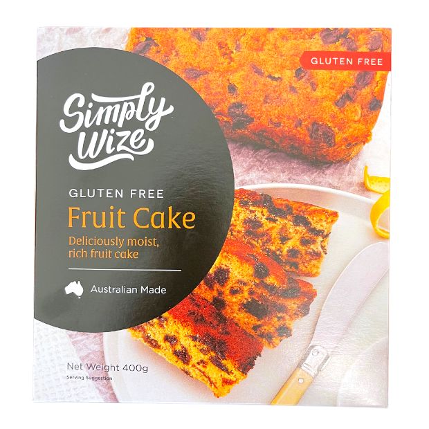 Simply Wize Gluten Free Fruit Cake 400g