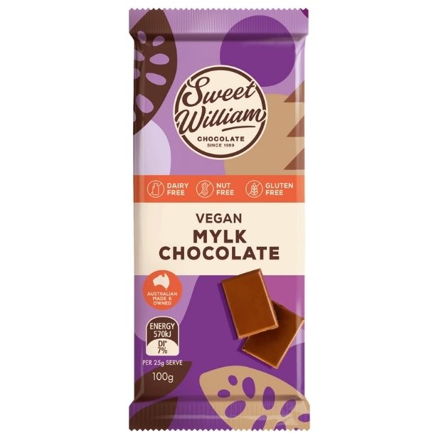 Sweet William Chocolate Bar Original 100g