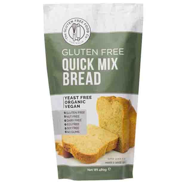 The Gluten Free Food Co Gluten Free Quick Bread Mix 480g - Happy Tummies