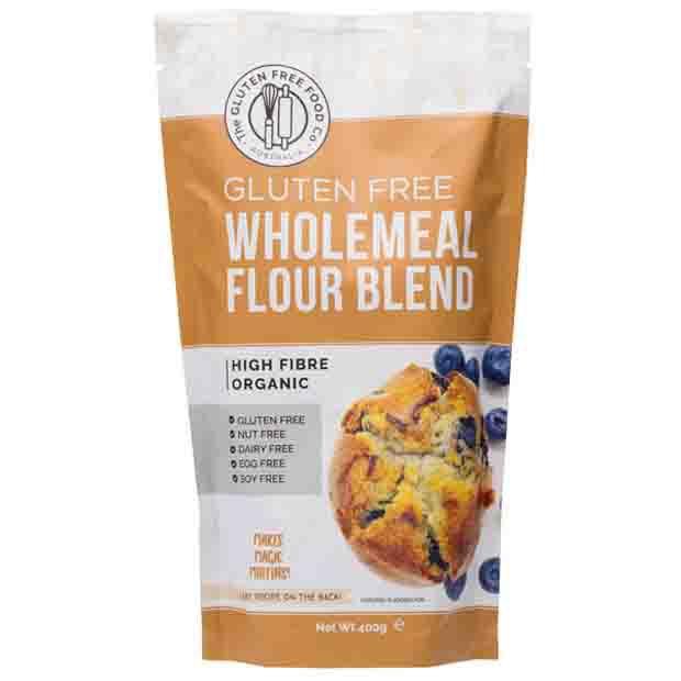 The Gluten Free Food Co Gluten Free Wholemeal Flour Blend 400g - Happy Tummies