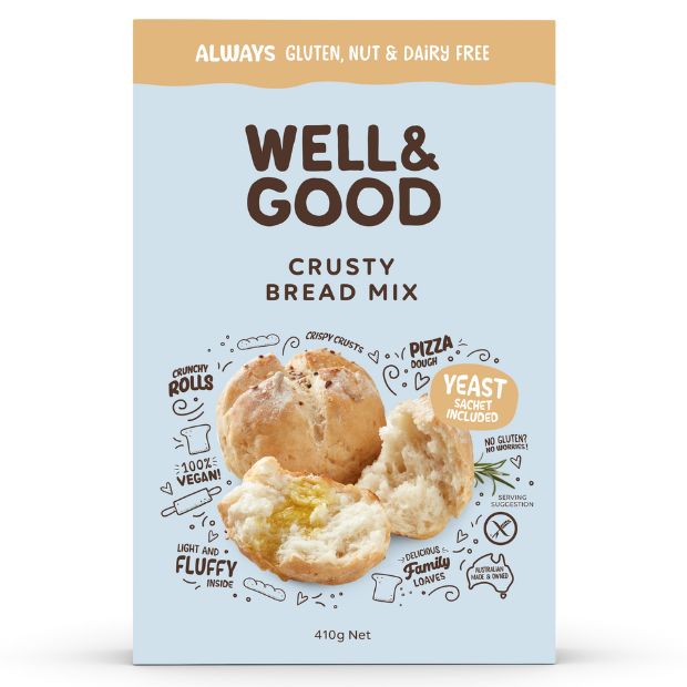 Well & Good Crusty Bread Mix 410g
