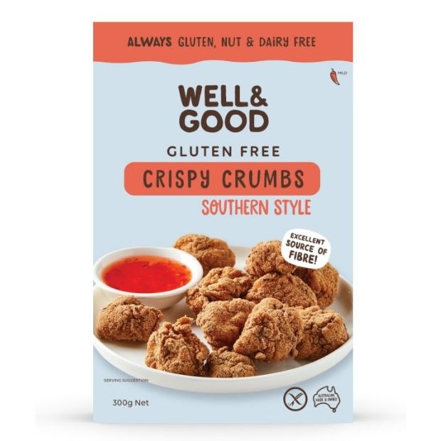 Well & Good Crispy Crumbs Southern Style 300g