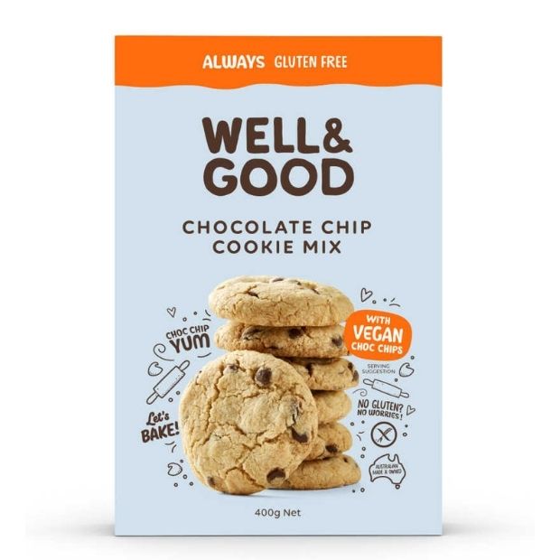 Well & Good Chocolate Chip Cookie Mix 400g
