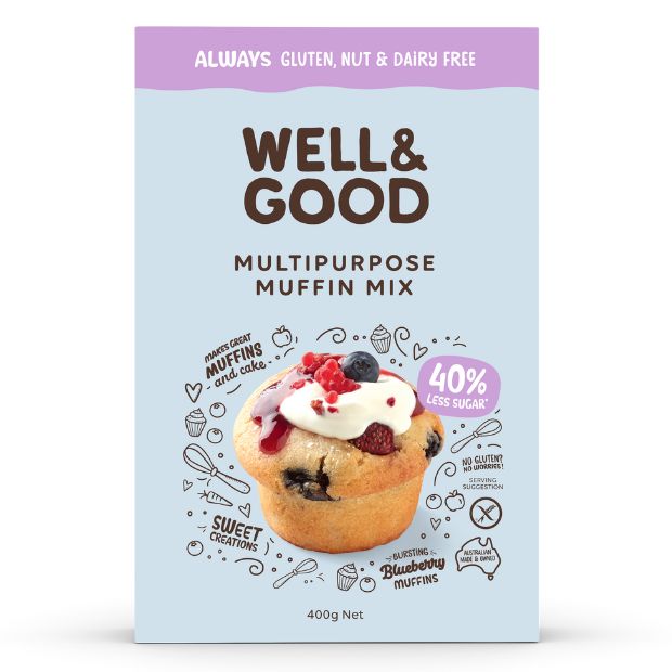 Well & Good Muffin Mix 400g