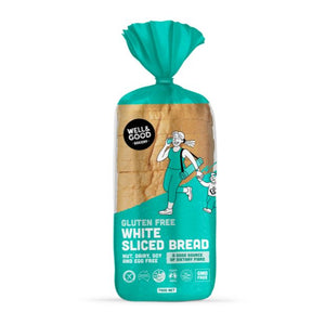 Well & Good Sliced White Loaf 750g **Select EXPRESS Shipping at Checkout**
