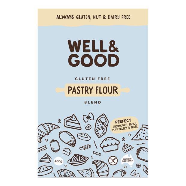 Well & Good Gluten Free Pastry Flour 400g - Happy Tummies