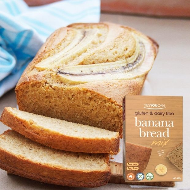 Gluten & Dairy Free Banana Loaf – Simply Living