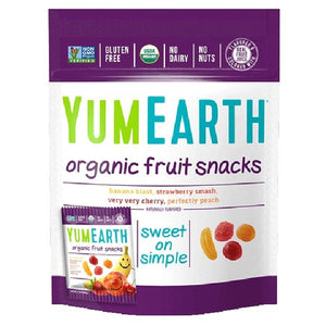 Yum Earth Organics Fruit Snacks 5 pack - Happy Tummies